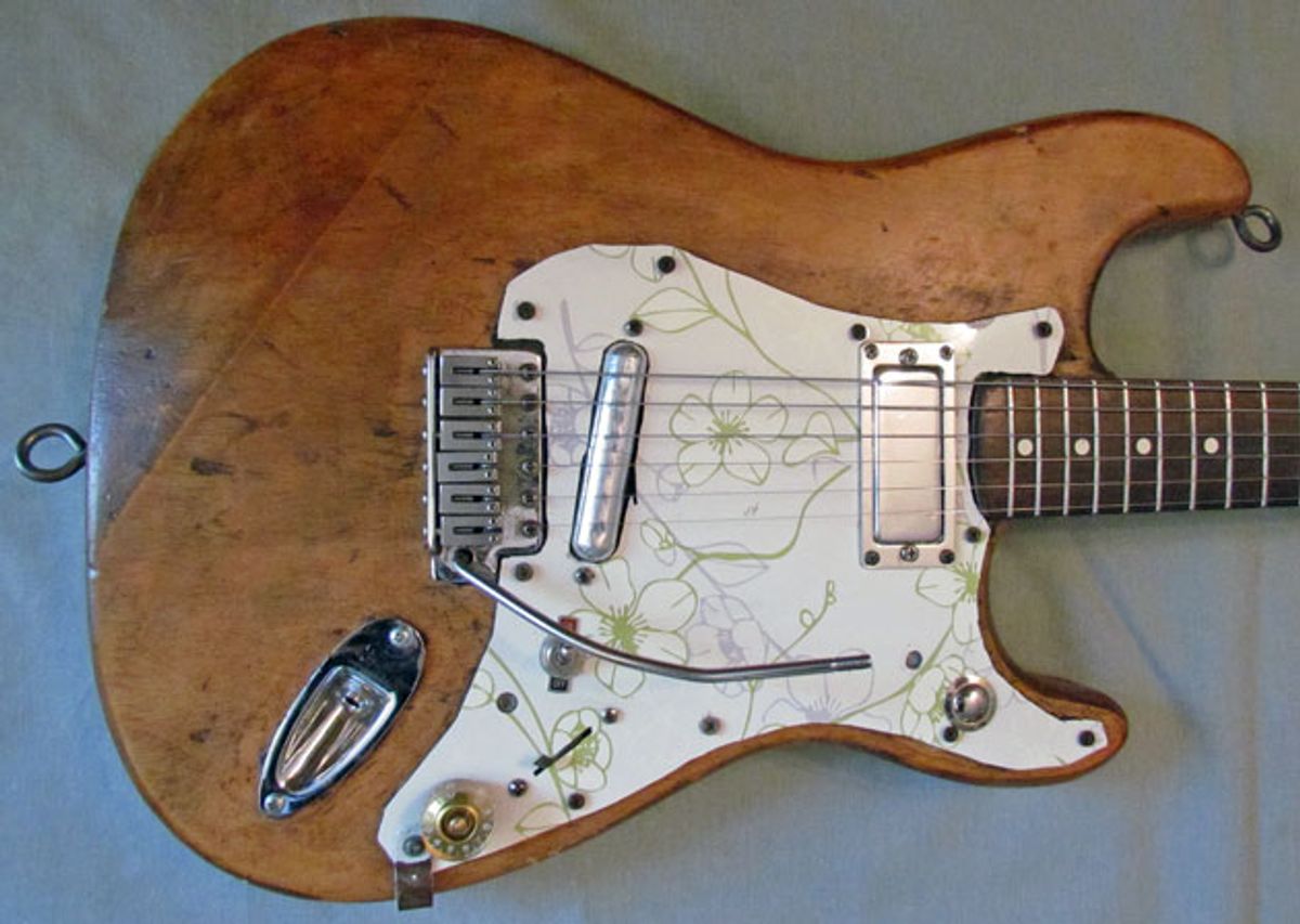 Will Ray's Bottom Feeder: 2002 Folk-Art Fender Strat