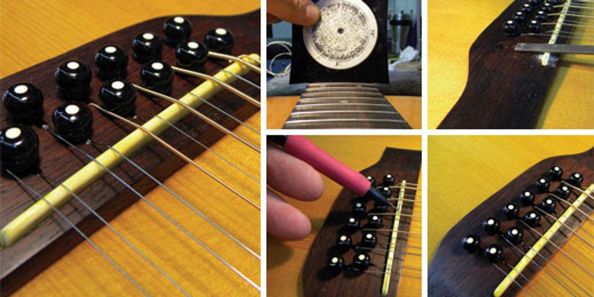 Guitar Shop 101: How to Intonate an Acoustic 12-String - Premier Guitar