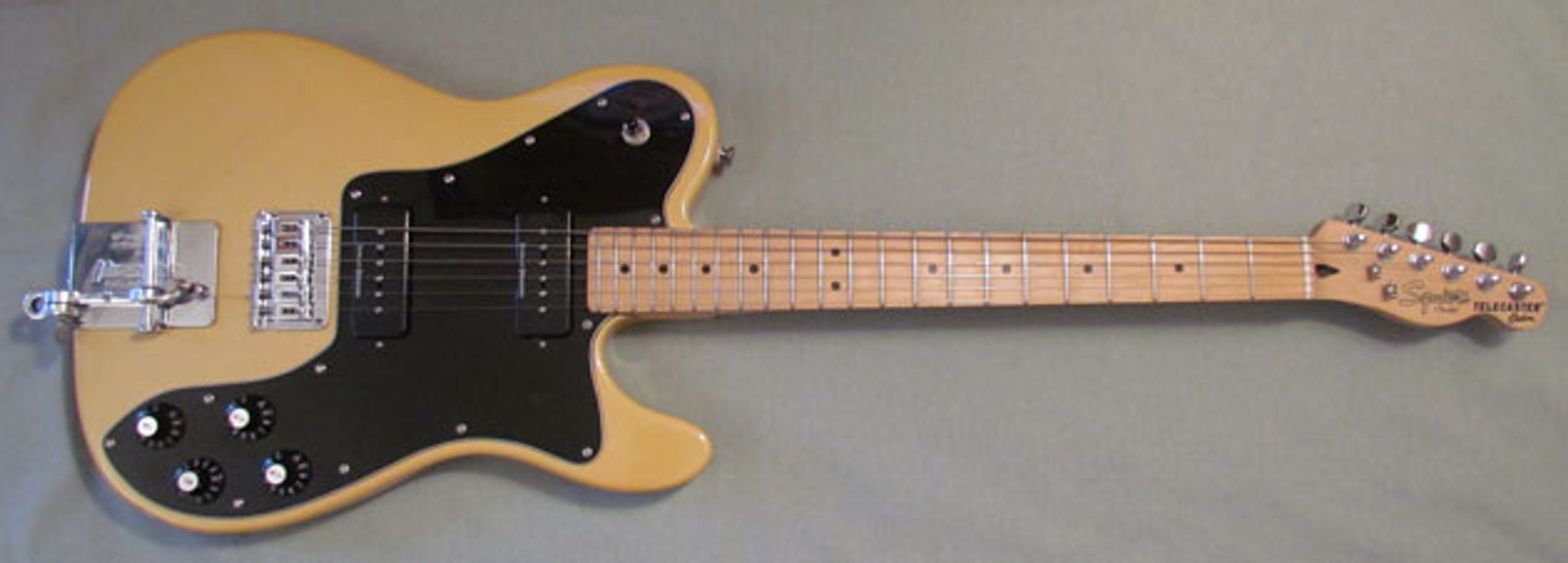 Will Ray's Bottom Feeder: Squier Telecaster Custom II with P-90s