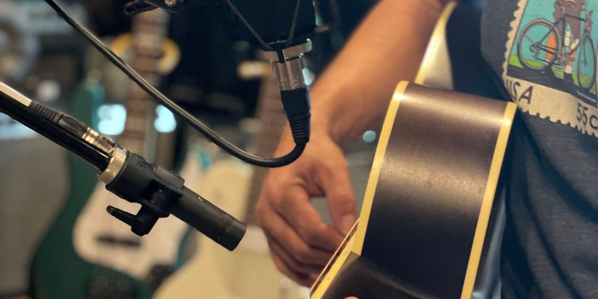 How to Mike a Singing Acoustic Guitarist - Premier Guitar