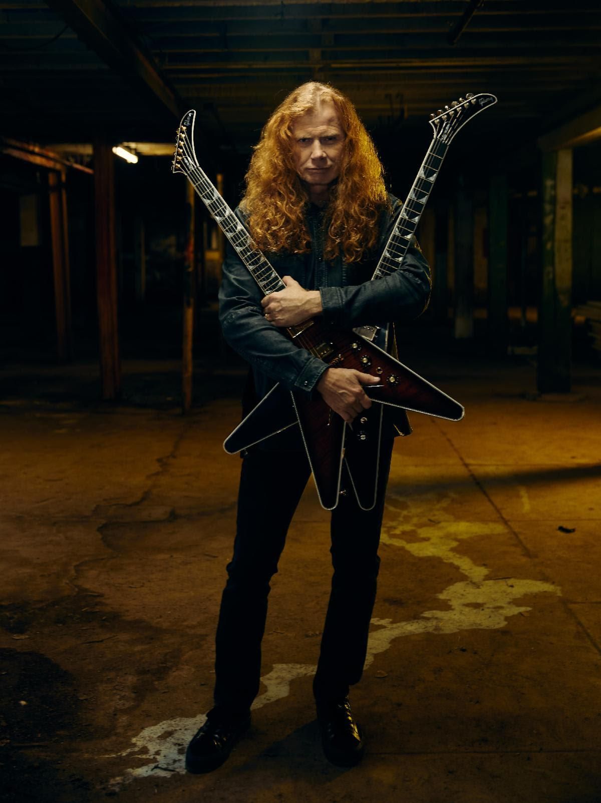 Gibson and Dave Mustaine Add Limited-Edition Flying V EXP to the Dave Mustaine Collection