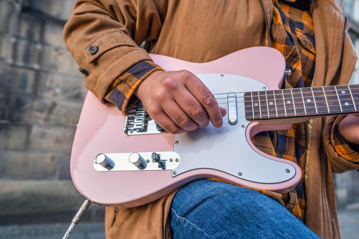 pink telecaster