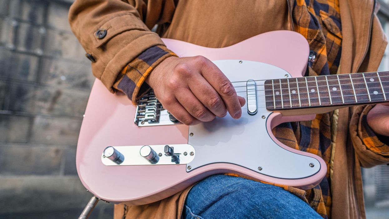 pink telecaster