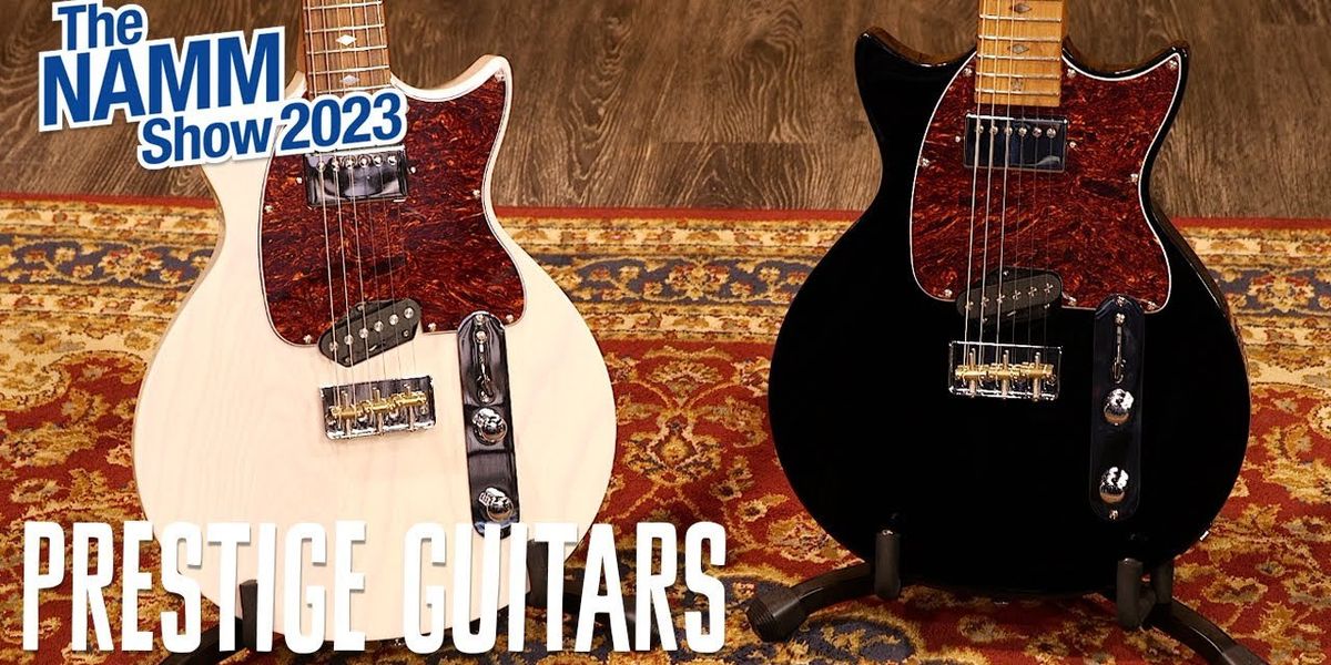 Prestige Guitars DC Coupe Custom T Hybrid Demo | NAMM 2023
