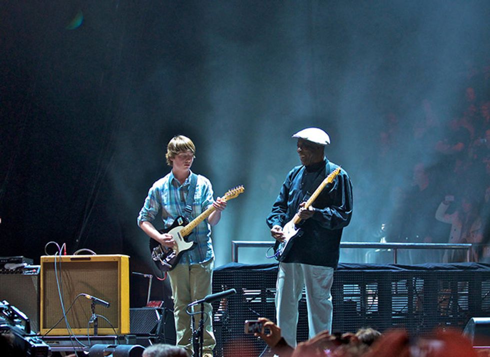 Quinn Sullivan and Buddy Guy