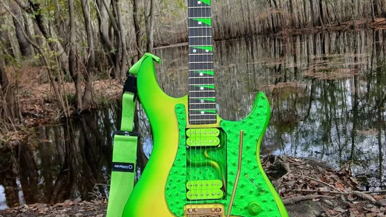 Reader Guitar of the Month: The Green Snake