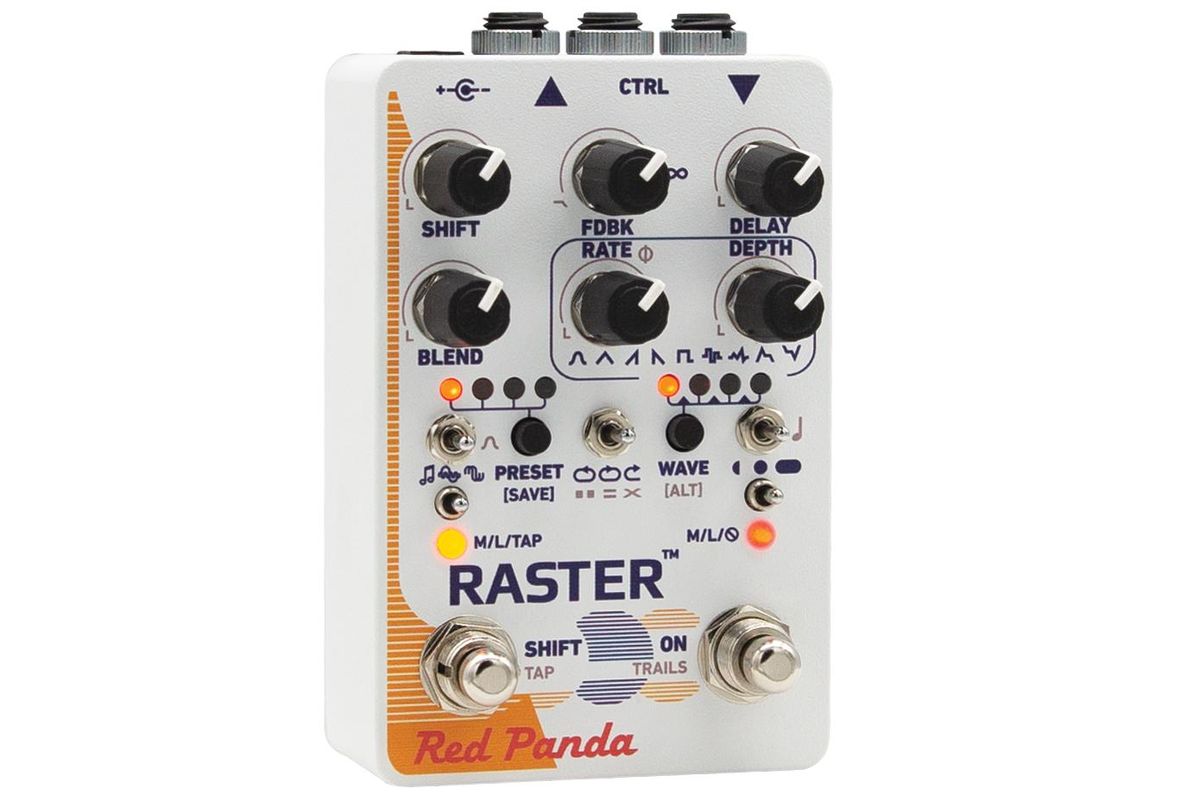 red panda raster 2 delay pedal review