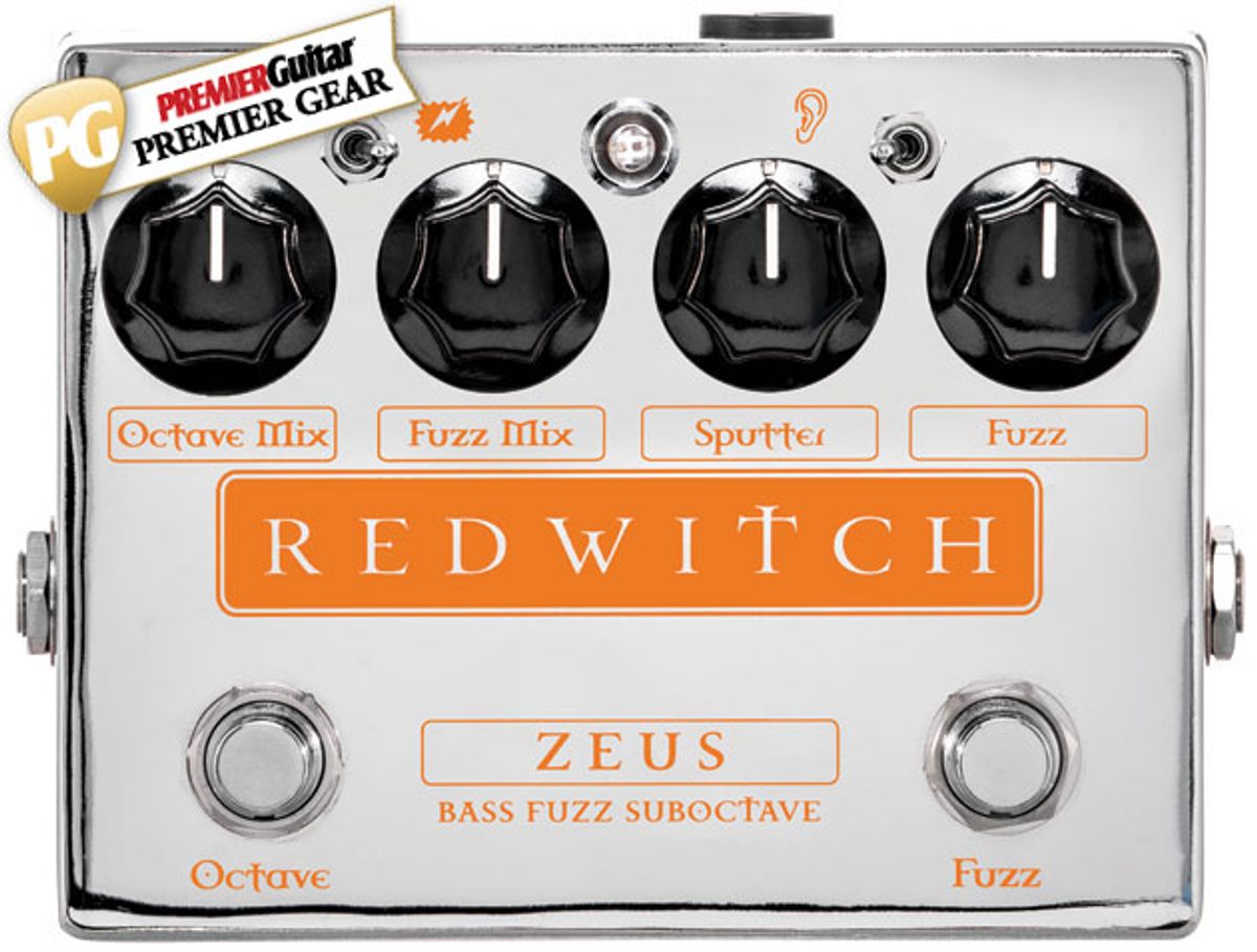 Red Witch Zeus Bass Fuzz Suboctave
