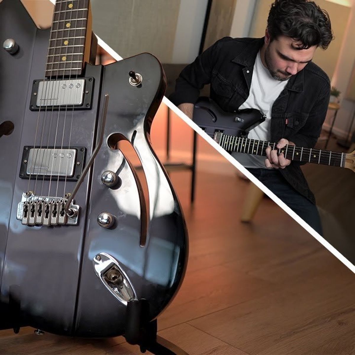 Reverend AirSonic W: PG Plays Guitar Demo