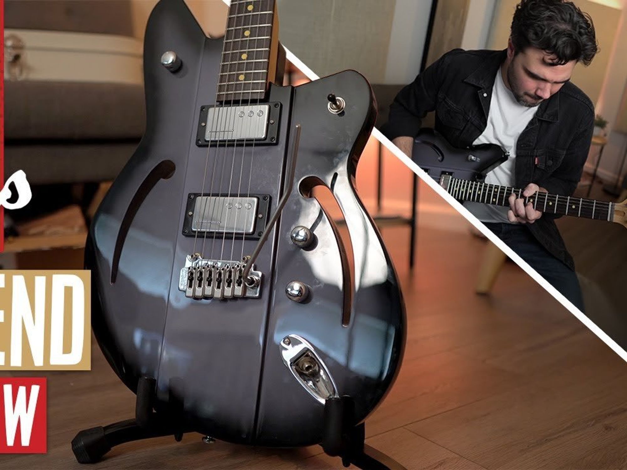Reverend AirSonic W: PG Plays Guitar Demo