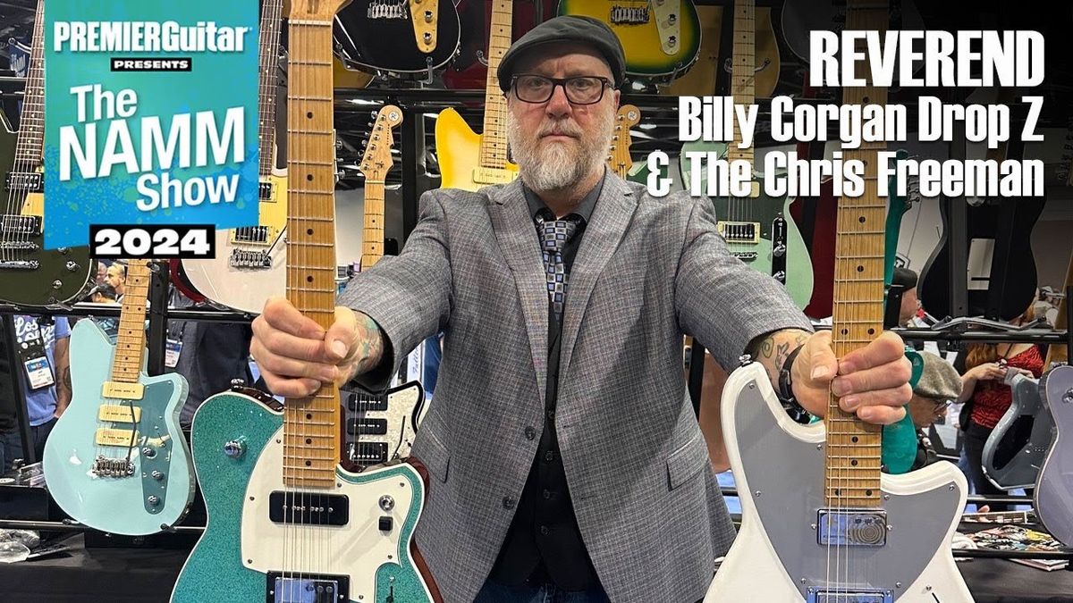 Reverend Billy Corgan Drop Z & The Chris Freeman | NAMM 2024