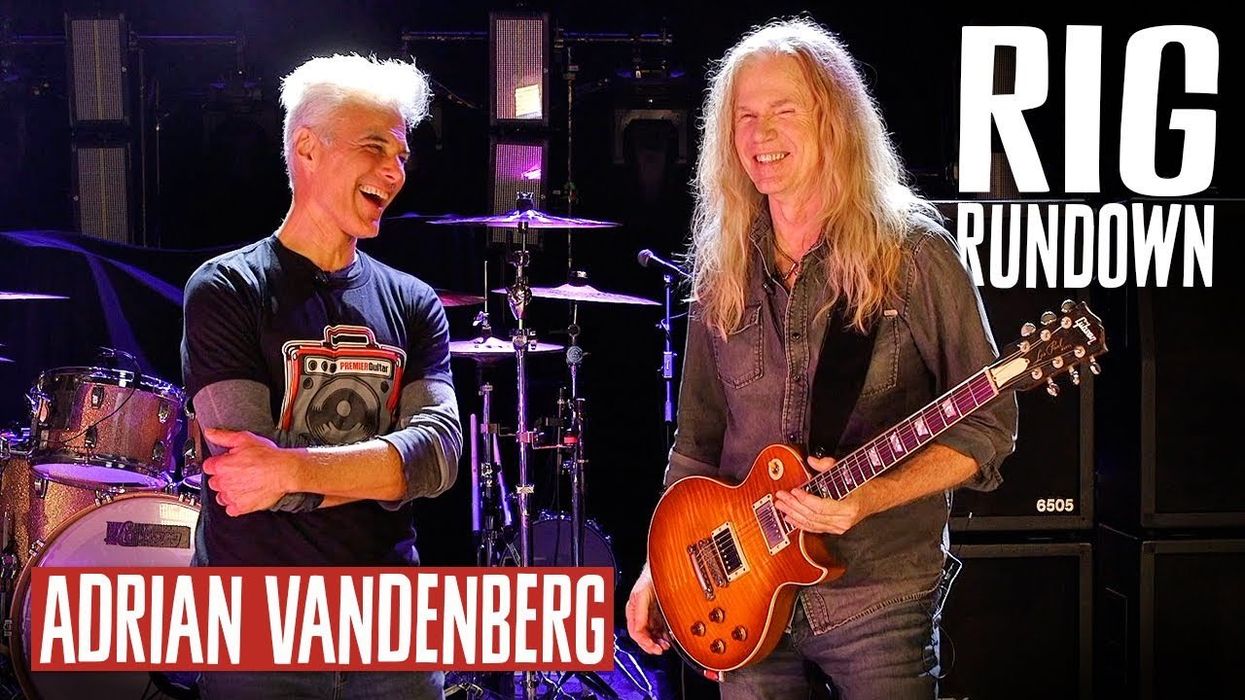 Adrian Vandenberg's Rig Rundown Revealed - Premier Guitar