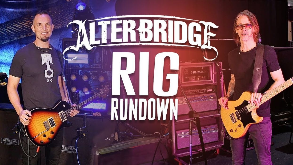 Alter Bridge's Mark Tremonti and Myles Kennedy Guitar Rig Rundown ...