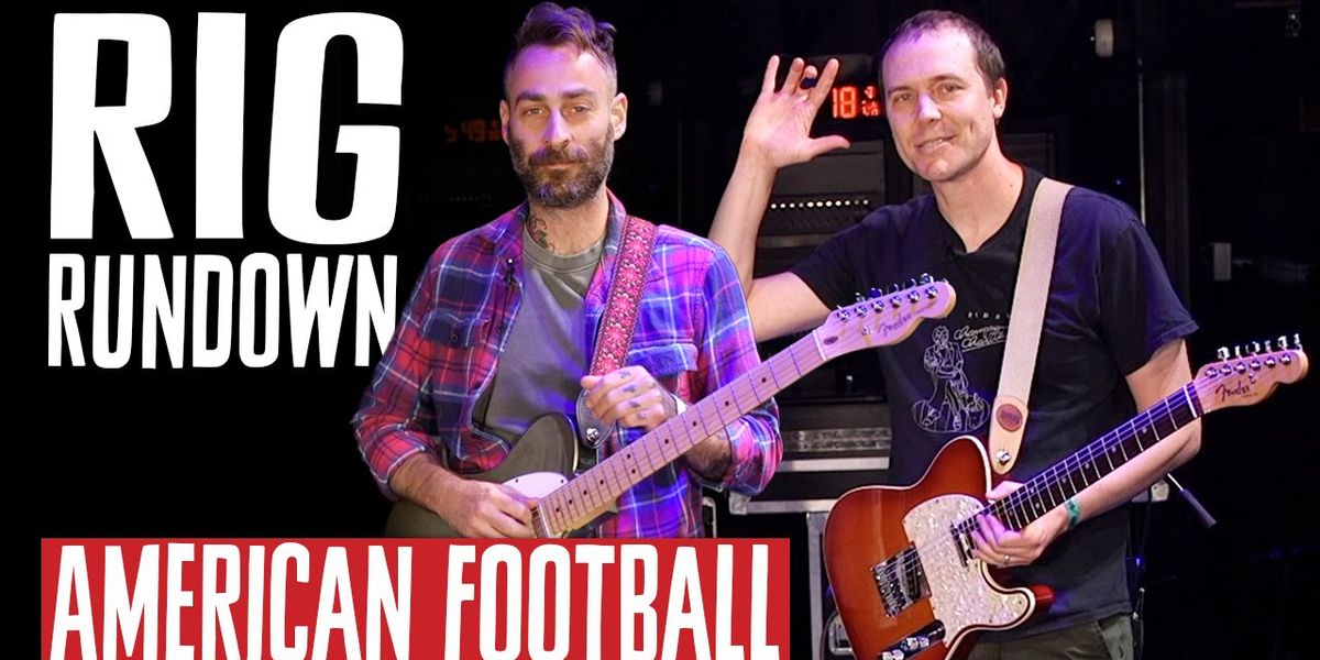 American Football Rig Rundown Guitar Gear Tour Video - Premier Guitar