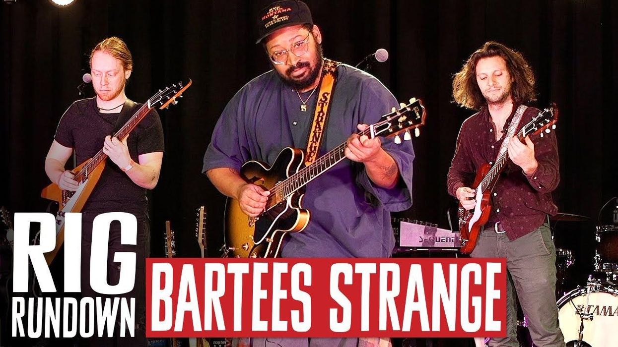 Bartees Strange Guitar Rig Rundown featuring Graham Richman and Dan ...