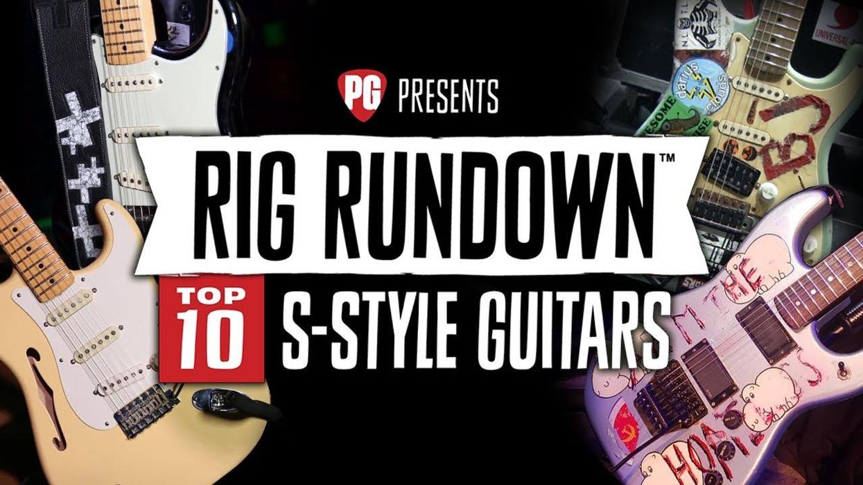 Rig Rundown Best-Ofs: Top 10 Strat & S-Style Guitars