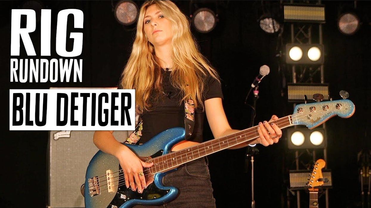 TikTok Sensation Blu DeTiger Bass Guitar Rig Rundown - Premier Guitar