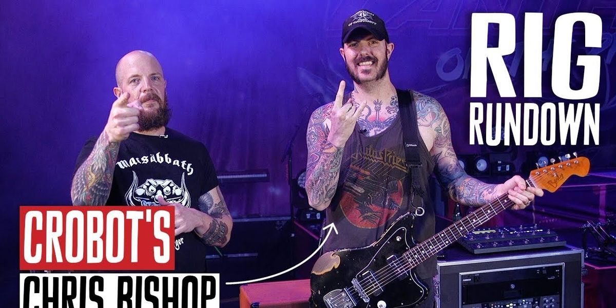 Crobot's Chris Bishop Guitar Rig Rundown Gear Tour - Premier Guitar