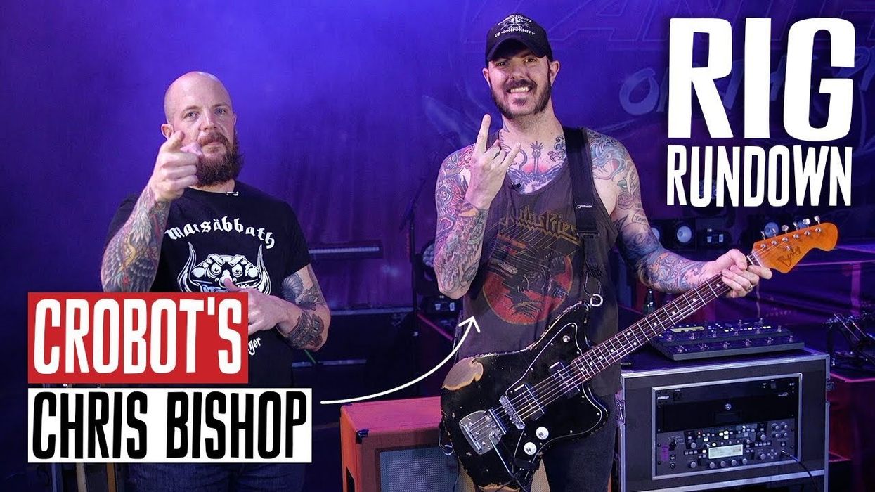 Crobot's Chris Bishop Guitar Rig Rundown Gear Tour - Premier Guitar