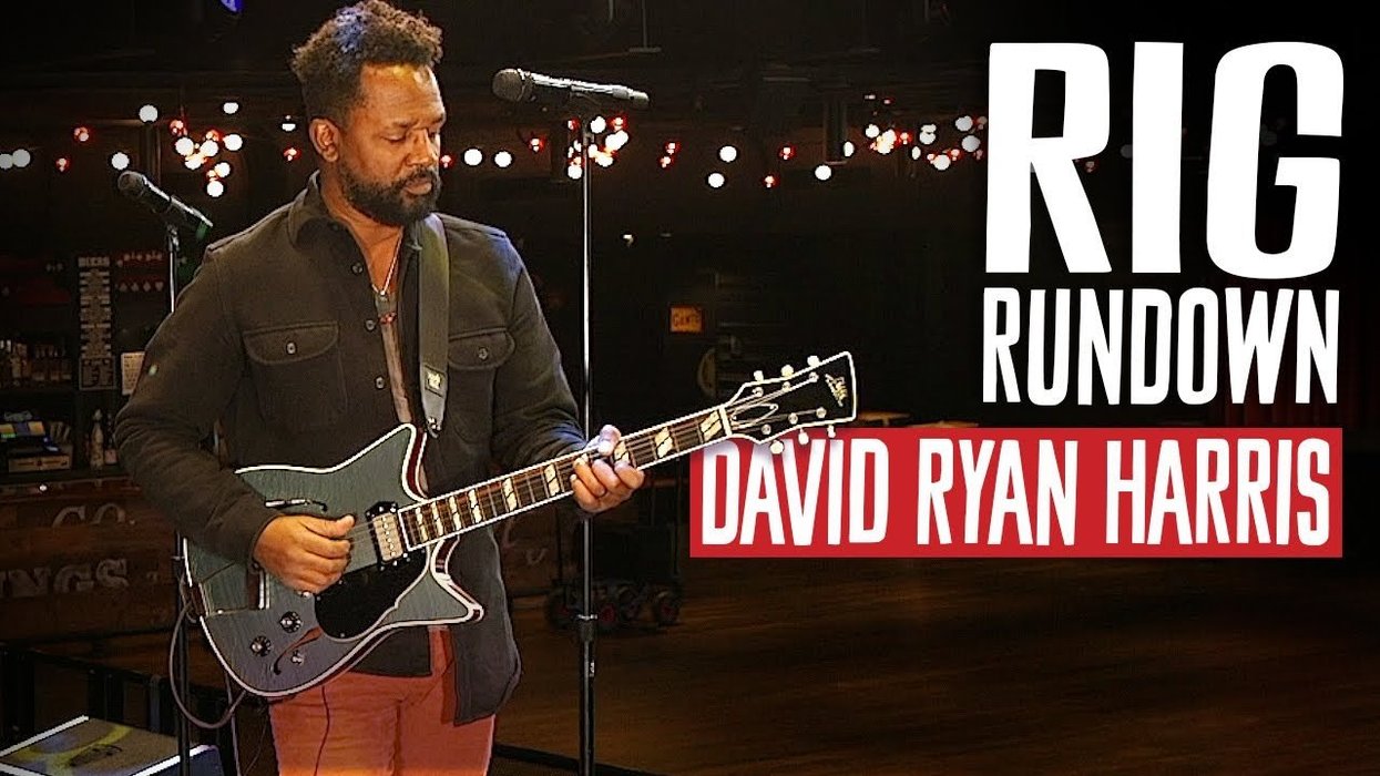 David Ryan Harris Rig Rundown - Premier Guitar