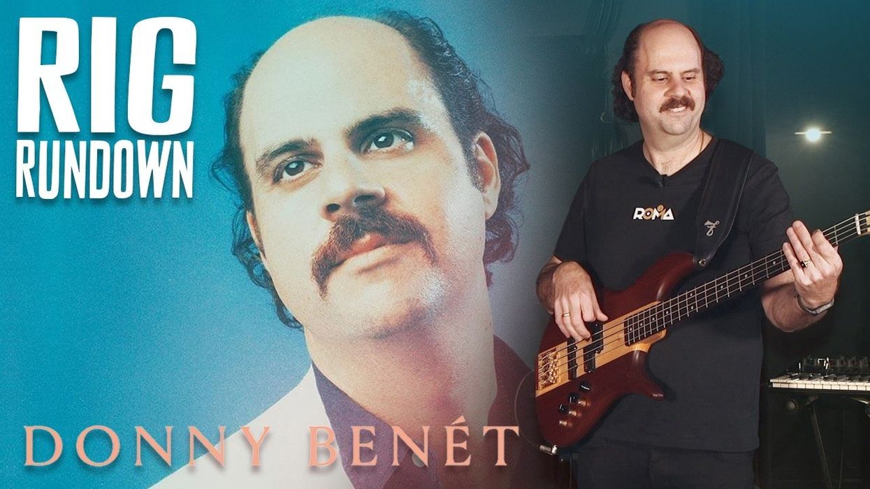 Donny Benét's Funky Bass Setup Revealed - Premier Guitar
