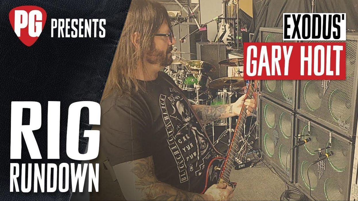 Exodus' Gary Holt Guitar Rig Rundown - Premier Guitar