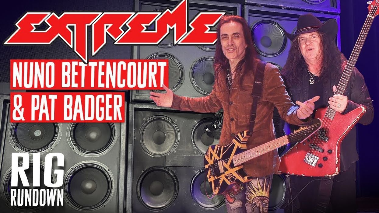 Nuno Bettencourt & Pat Badger: Extreme Guitar Gear Rundown - Premier Guitar