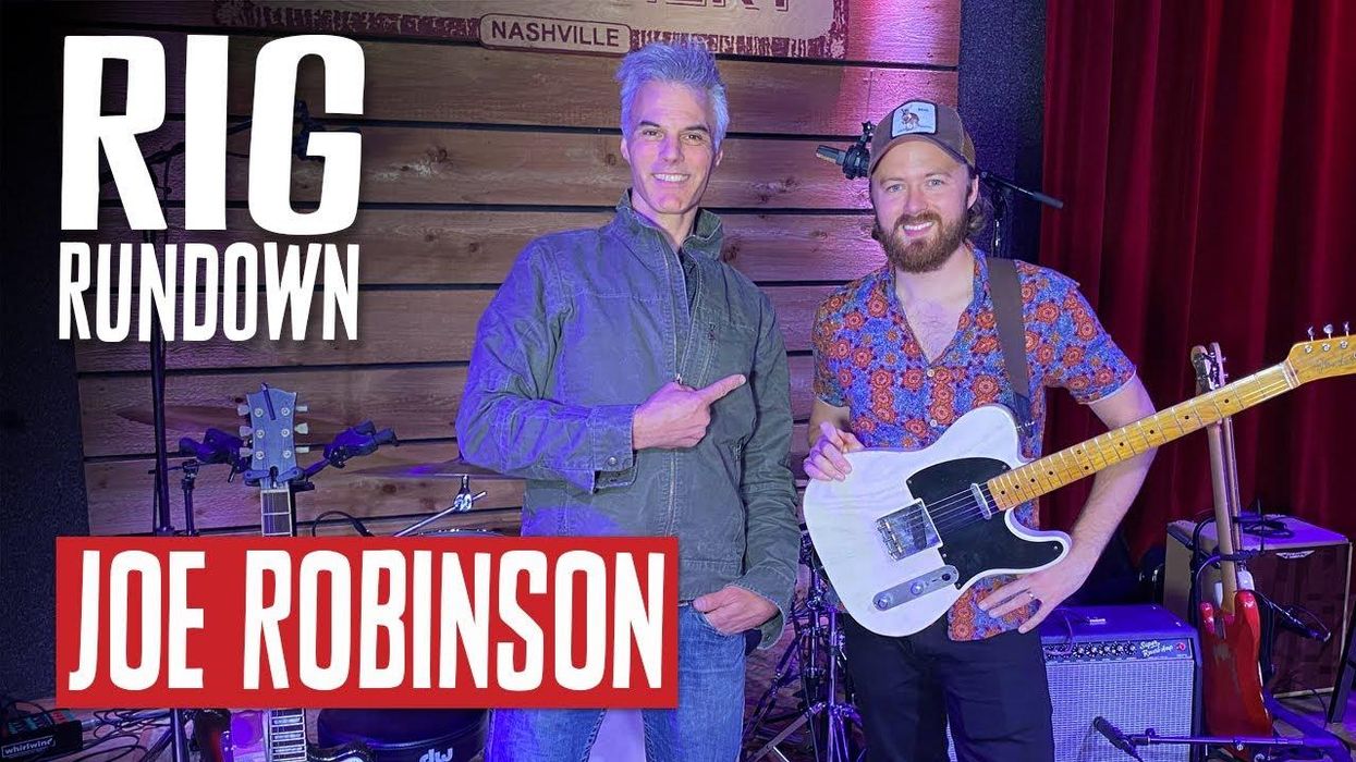 Joe Robinson Rig Rundown Guitar Gear Tour - Premier Guitar