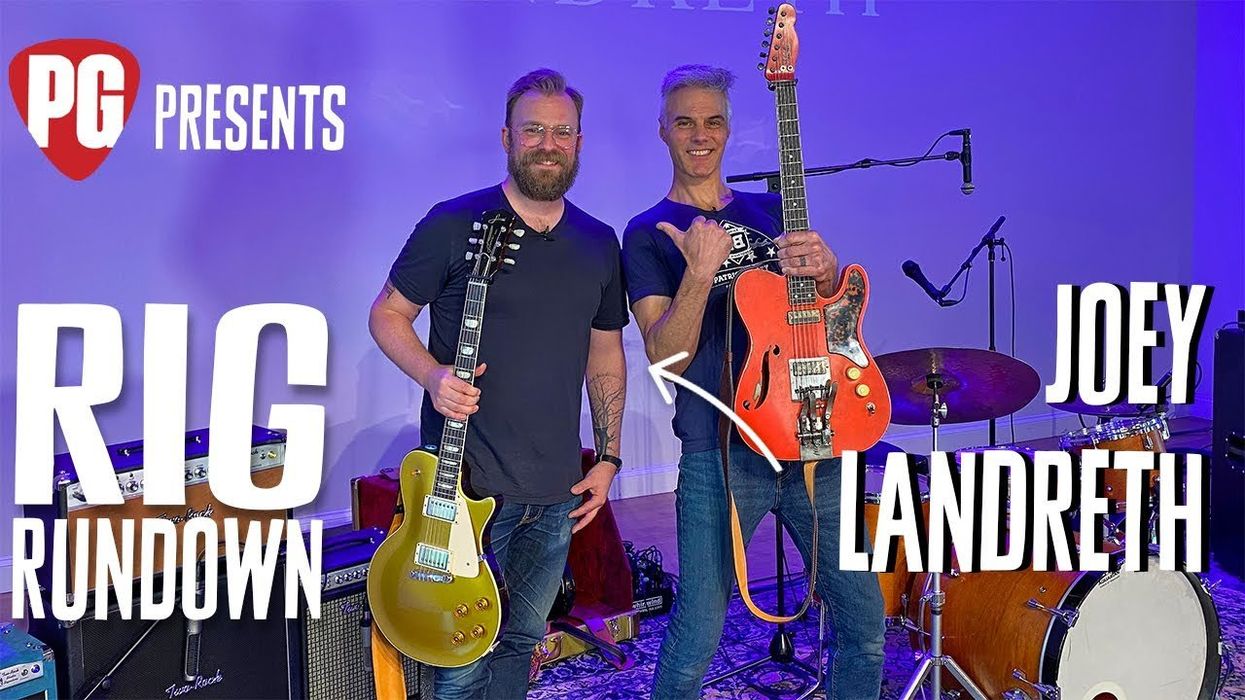 Rig Rundown: The Bros. Landreth' Joey Landreth - Premier Guitar