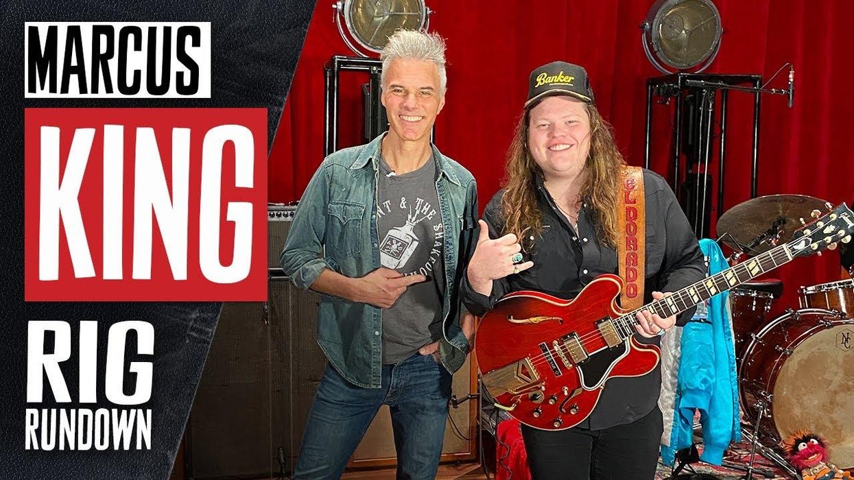 Marcus King Rig Rundown Guitar Tour - Premier Guitar