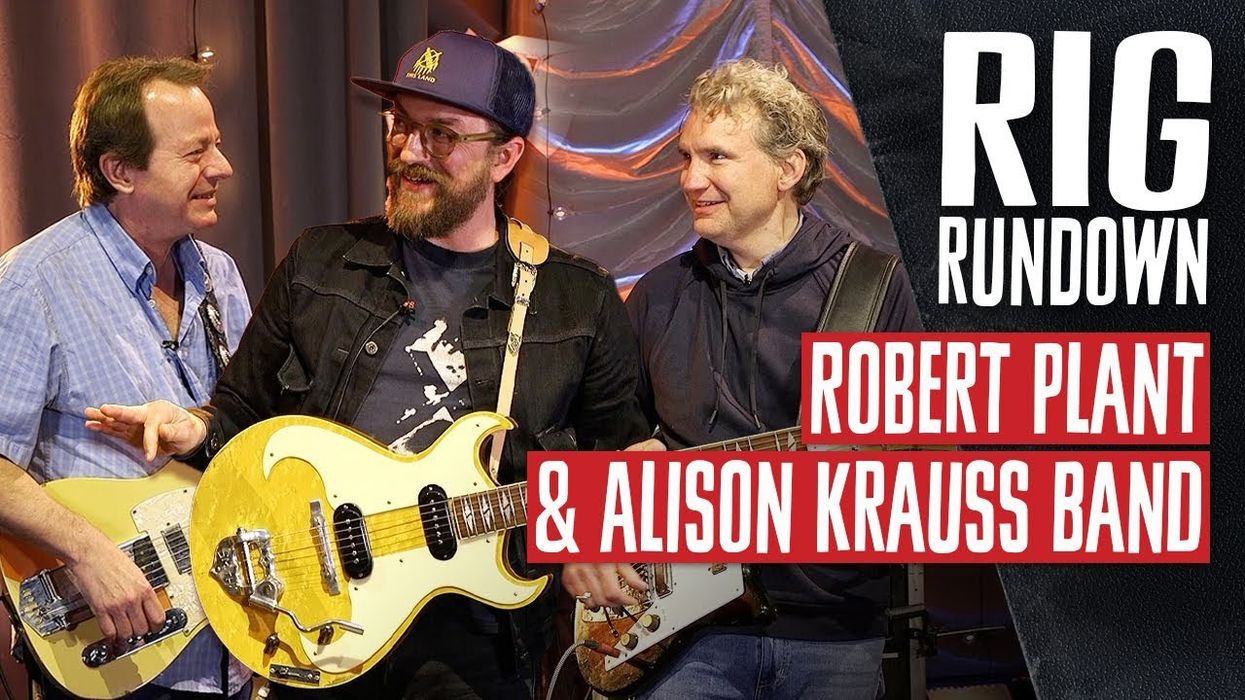 Rig Rundown: Robert Plant & Alison Krauss Band - Premier Guitar