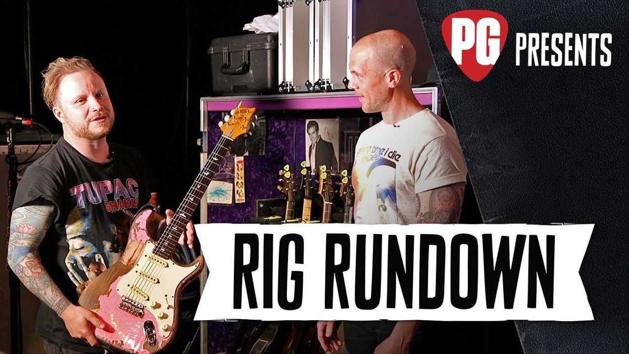 Shinedown's Zach Myers & Eric Bass Guitar Rig Rundown Gear - Premier Guitar