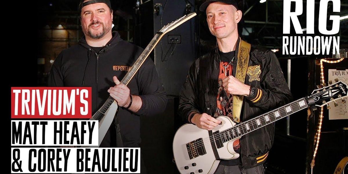Trivium Rig Rundown Guitar Gear Tour - Premier Guitar