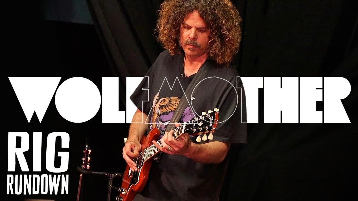 Rig Rundown: Wolfmother's Andrew Stockdale