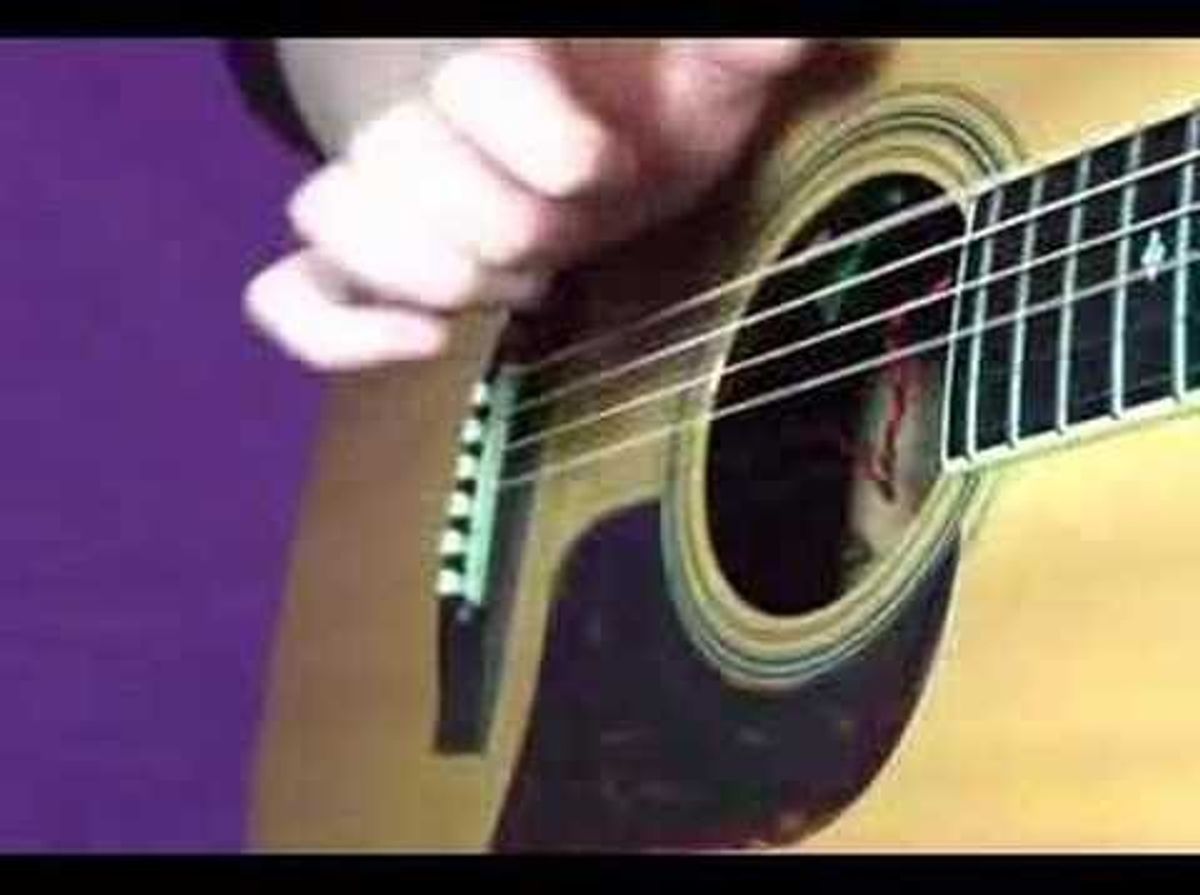 Right Hand Fingerstyle Techniques - Claw W/ Hammer