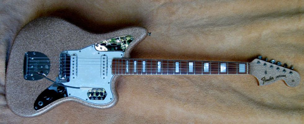 Robby Z - 1966 Gold Sparkle Fender Jaguar