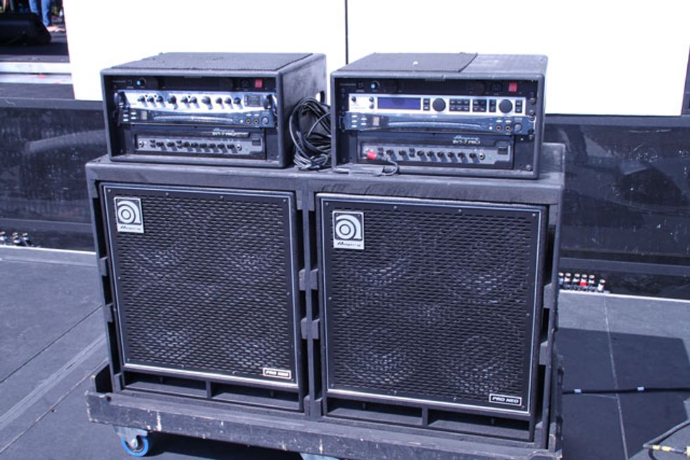 Roger Waters' Front-of-Stage Amps