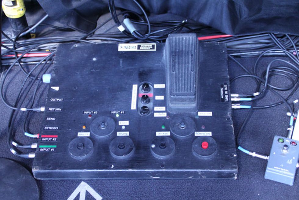 Roger Waters' Pedalboard