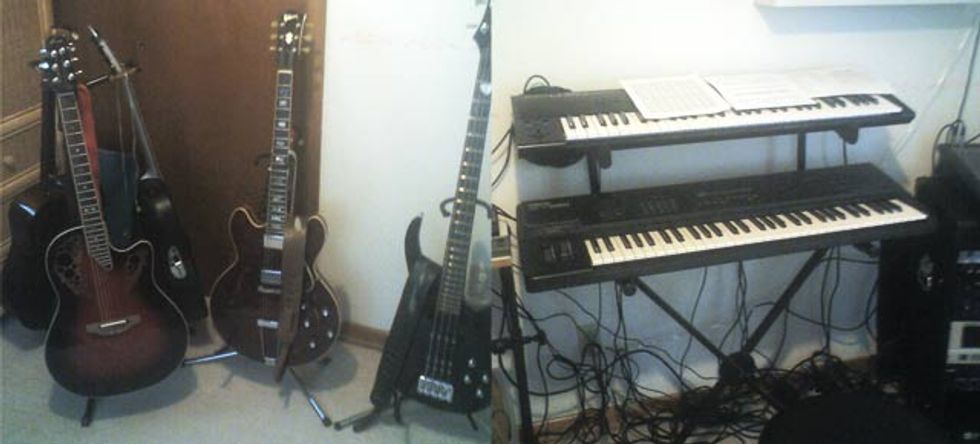 Ross Hatcher's Practice and Recording Room