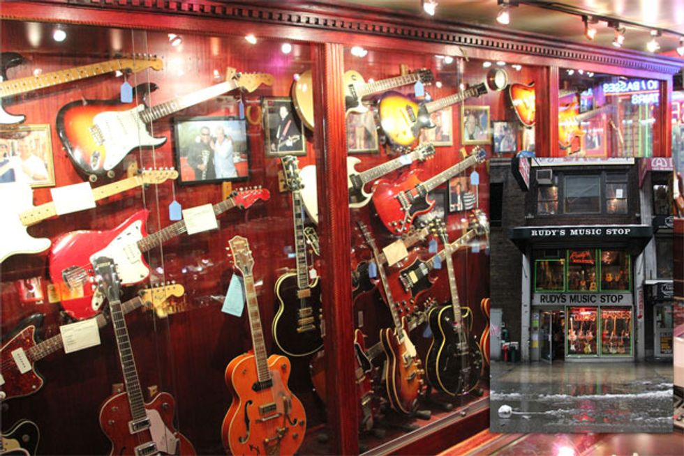 Rudyуs Music Stop п New York, NY