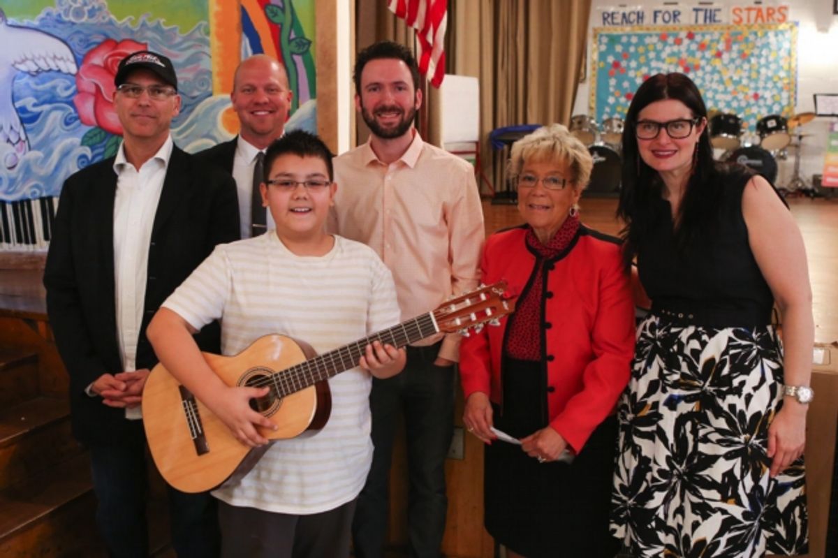 Fender and Sam Ash Bring the Gift of Music to Children in Queens, NY