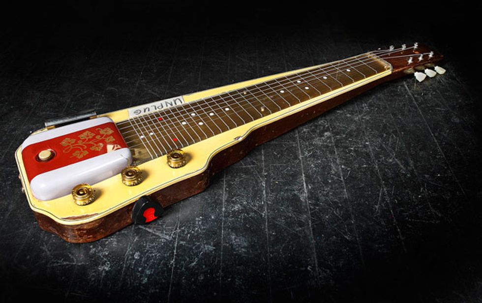 Sammy Hagar's 1956 Gibson Tru Tone Lap Steel