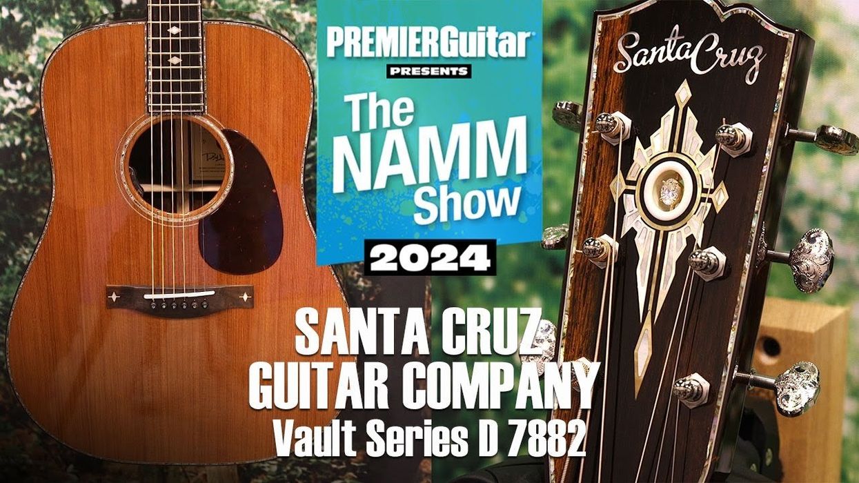 ​Santa Cruz Guitars Vault Series D 7882 | NAMM 2024
