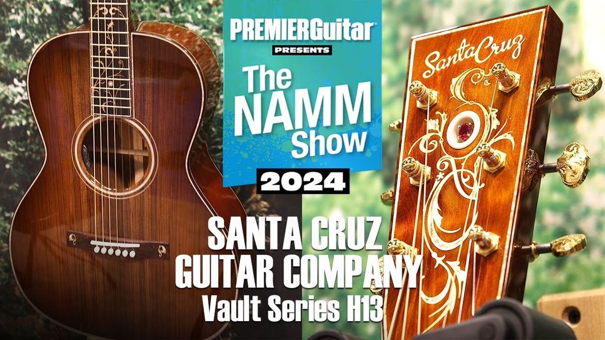 Santa Cruz Guitars Vault Series H13 | NAMM 2024