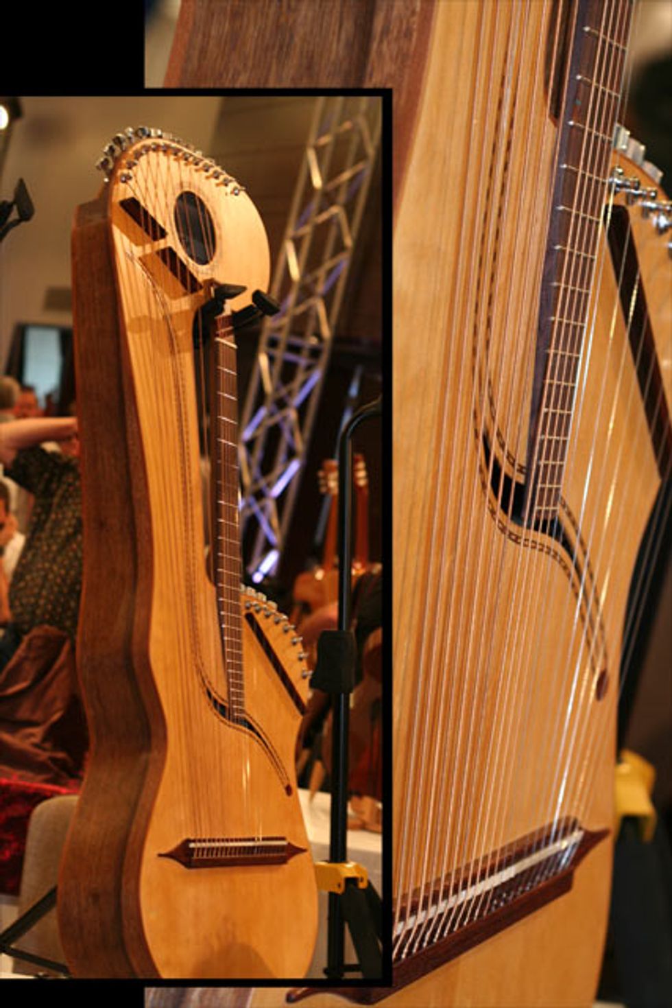 Saradip Lutherie Guitare Harp Guitar