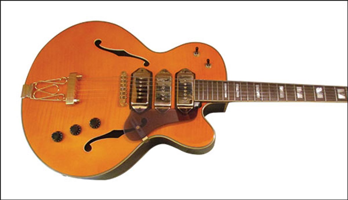 Will Ray’s Bottom Feeder: Jay Turser JT-SM Hollowbody Jazz Guitar