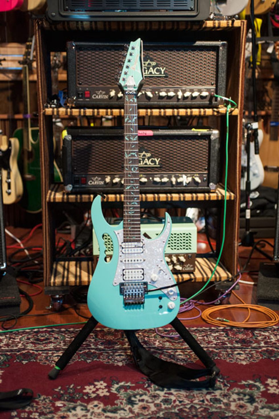 Sea Foam Green Ibanez Jem