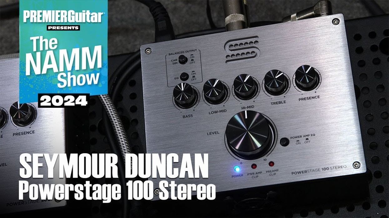 Seymour Duncan Powerstage 100 Stereo Demo | NAMM 2024