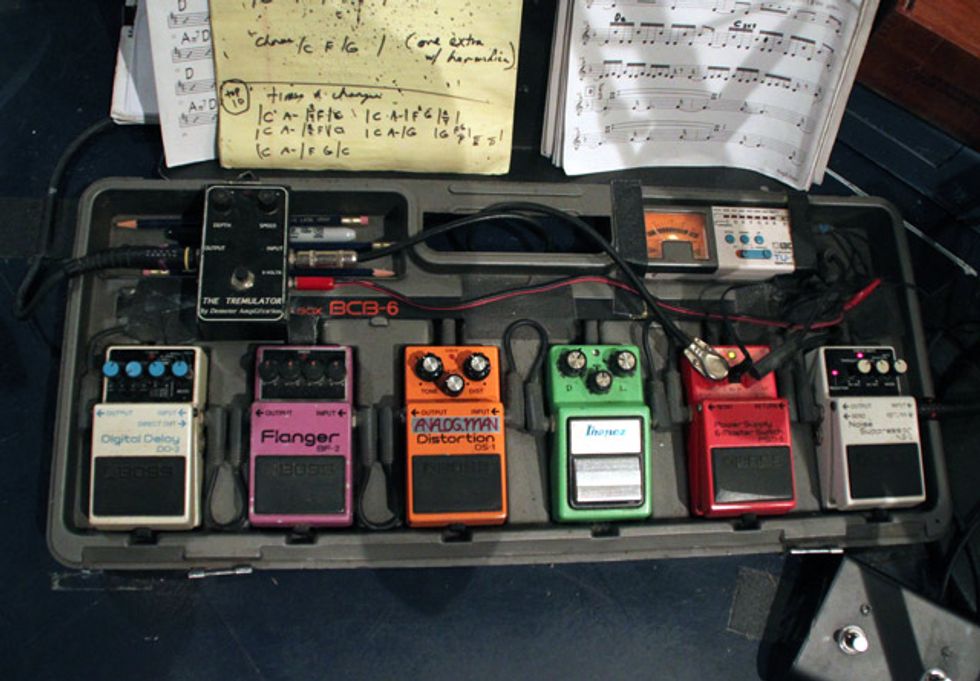 Sid McGinnis' Pedalboard