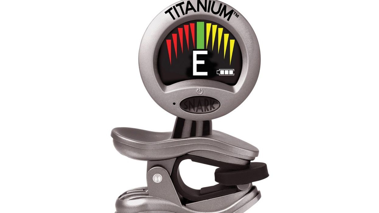 snark guitar tuner titanium